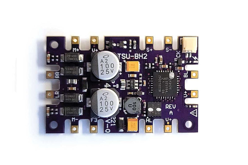 TSU-BH2 Sound and DCC Decoder - Tsunami2 -- Steam-2