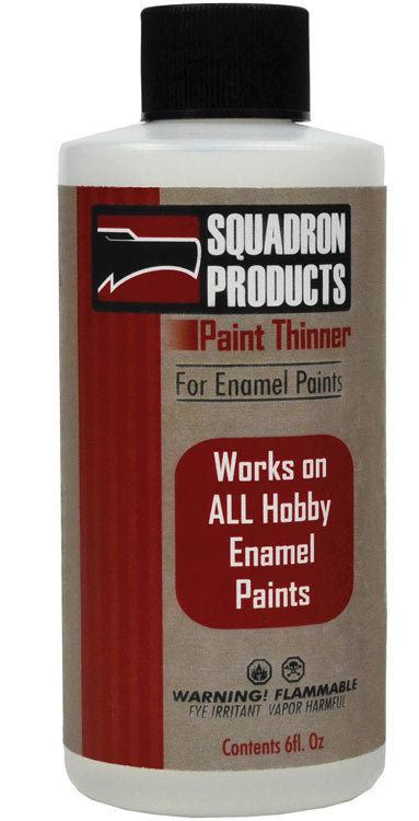 Enamel Paint Thinner -- 6oz  177.4ml