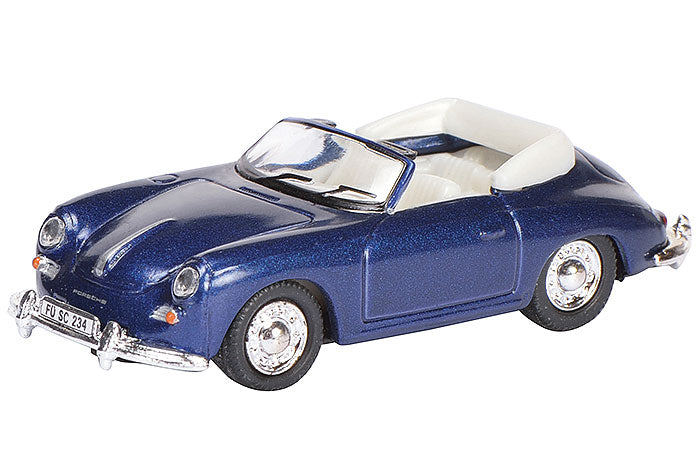 Porsche 356A - Assembled -- Blue