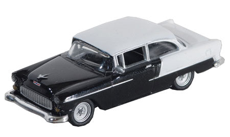1955 Chevrolet Bel Air - Assembled -- Black, White