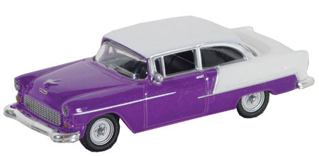 1955 Chevrolet Bel Air - Assembled -- Purple, White