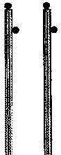 Rural Utility Poles w/Single Insulator