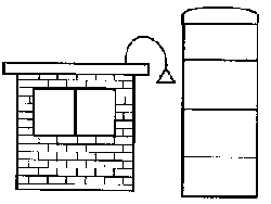 Yard Water Pumping Facility w/Tank