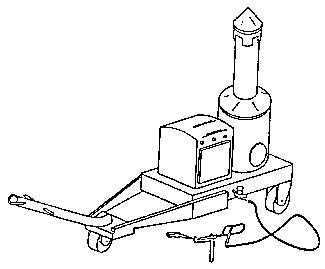 Portable Heavy-Duty Steam Cleaner