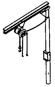 "I"-Beam Crane Hoist