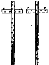 Rural Utility Poles -- 4-1/2" w/Brackets