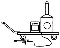 Steam Cleaner Kit -- 6' Scale Height, 8' Length