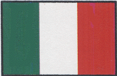 Flag w/Pole - Package of 3 -- Italy