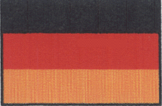 Flag w/Pole - Package of 3 -- Germany