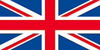 Flag/Pole/Base Kit -- Great Britain pkg(3)