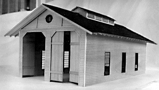 Twin stall engine house