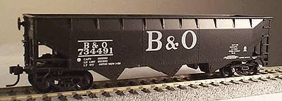 70-Ton Offset Hopper - Kit -- Baltimore & Ohio W9 - Class 9