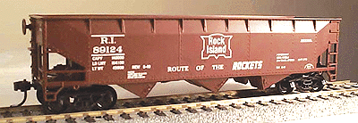 70-Ton Offset Hopper - Kit -- Rock Island (As-Built)