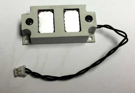 Speaker Enclosure with Speakers, Wire and Plug -- Includes 2 11x15mm, 8 Ohm Sugar Cube Speakers