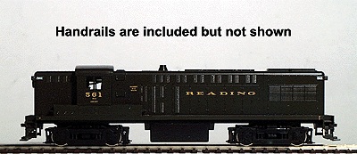 Diesel Baldwin AS-16 - Powered -- Reading #561