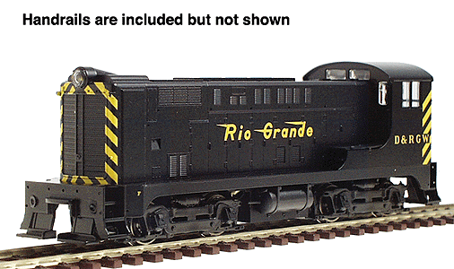 Diesel Baldwin VO-660 Powered w/Stewart Drive -- Denver & Rio Grande Western - Painted, Nu Unit Number - Phase I