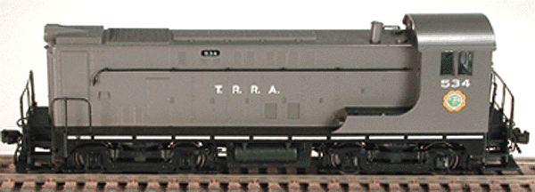 Diesel Baldwin VO-660 Powered w/Stewart Drive -- Terminal Railroad Association of St. Louis #534 Phase II