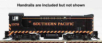 Diesel Baldwin VO-1000 Powered -- Southern Pacific #1379 (Tiger Stripe orange & black)