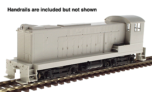 Diesel Baldwin S-8 - Powered -- Undecorated