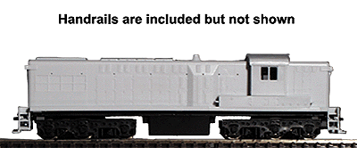Diesel Baldwin AS-616 Powered -- Undecorated