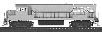 U25B Phase IV loco undec