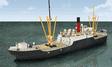 Lakes Class Tramp Steamer - Kit -- 36 x 6"  91.4 x 12.2cm