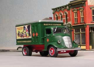 1937 Studebaker REA Delivery Truck - Resin Kit -- With REA Decals (undecorated)