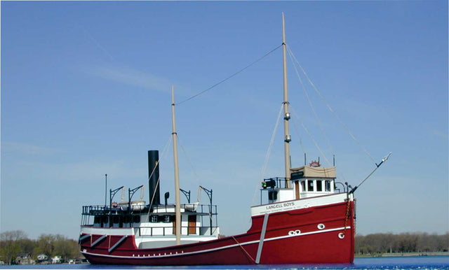 152' Great Lakes Lumber Ship Langell Boys - Resin Kit -- Unpainted