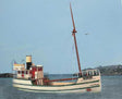 Great Lakes Diesel Motor Ship White Swan - Kit-1