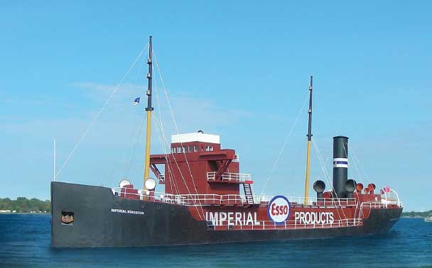 Imperial Oil Tanker - Resin Kit -- Waterline Model (unpainted)
