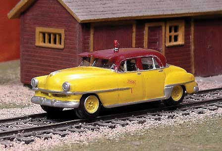 1951 Chrysler Inspection Car #1 - Resin Kit -- Undecorated
