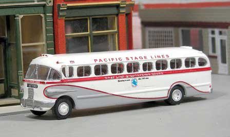 1946-1947 ACF-Brill IC-41 Bus - Resin Kit -- Undecorated