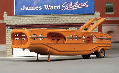 1940s Mechanical Handling Systems MHS Auto Carrier Trailer - Resin Kit -- Unpainted-2