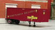 PRR 1950s 30' Single-Axle Piggyback Trailer - Resin Kit -- With TrucTrain Decals