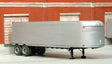 1940-1951 Fruehauf 34' Stainless West Coast Double-Axle Dry Van Trailer -- Unpainted Resin Kit