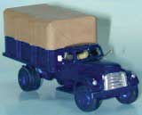 1950-1953 GMC 620 Stakebed Truck w/Tarp Cover - Resin Kit -- Undecorated