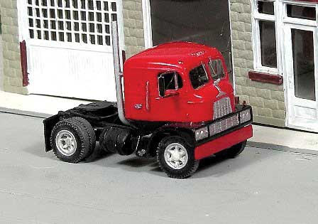 1958-1962 Mack H-67 Single-Axle Tractor Only - Resin Kit -- Undecorated