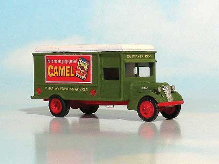1937 Railway Express Agency Delivery Truck - Resin Kit -- Undecorated