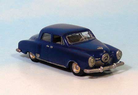 1951 Studebaker 4-Door Sedan - Resin Kit -- Undecorated