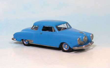 1951 Studebaker Starlight Coupe - Resin Kit -- Undecorated