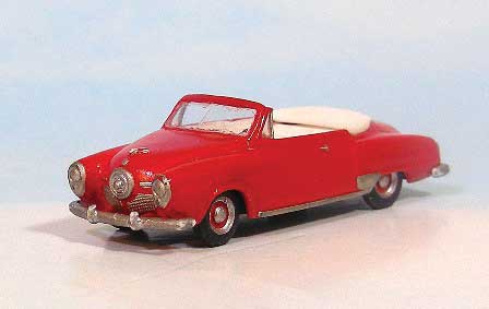1951 Studebaker Convertible - Resin Kit -- Undecorated