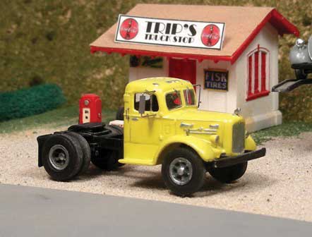 1950-1956 Mack LH Single-Axle Tractor - Resin Kit -- Unpainted