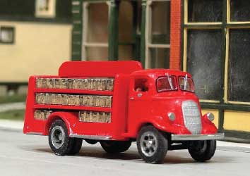 1937 Studebaker Beverage Delivery Truck - Resin Kit -- Unpainted Resin Castings