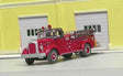 1950-1956 Mack L Fire Pumper - Resin Kit -- Closed Cab, Undecorated