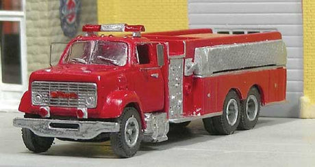 1971-1977 GMC 9500 Fire Tanker/Pumper - Resin Kit -- Unpainted