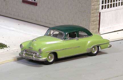 1952 Chevy 2-Door Sedan - Resin Kit -- Undecorated