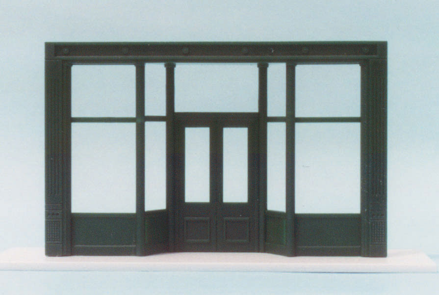 20' Front Store Wall -- With Recessed Entry-2