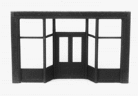 20' Front Store Wall -- With Recessed Entry-1