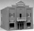 City Buildings -- Tina's Tart Shoppe - 4 x 4-1/8"  10 x 10.3cm