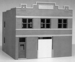 City Buildings -- Freight Office  4 x 4-1/8"  10 x 10.3cm